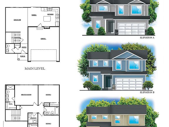 Elevation And Floor Plan