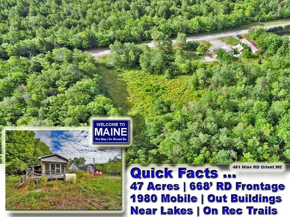 461 Nine Road, Orient, ME 04471