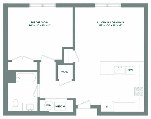 Floor plan A01