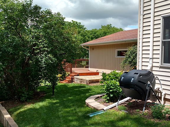 Side of House w/Deck