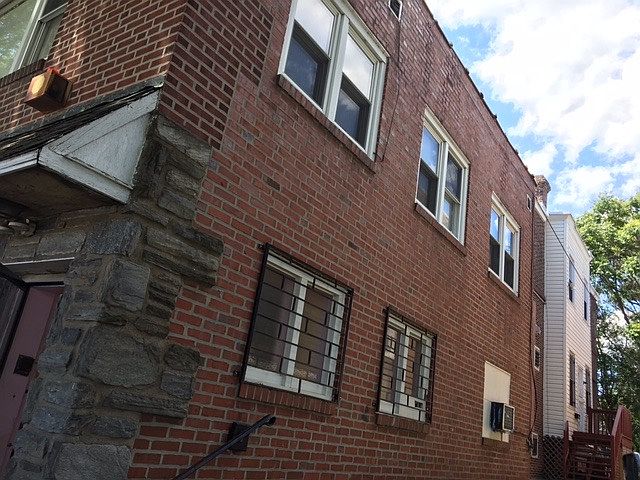 Outside of the apartment