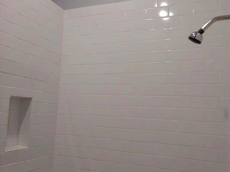 new shower
