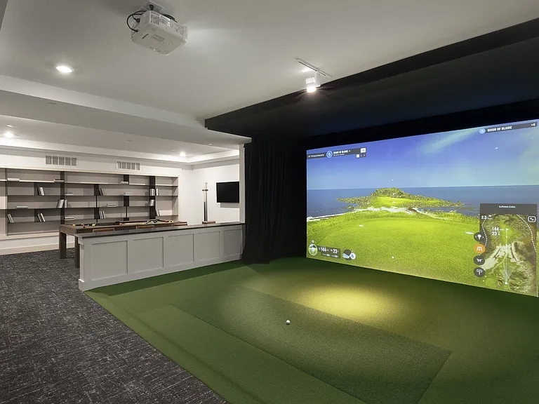 Golf Simulator Room