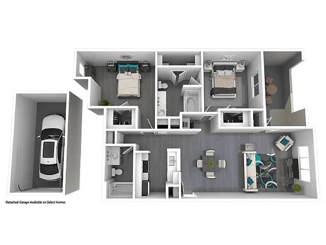 Floor plan Monroe