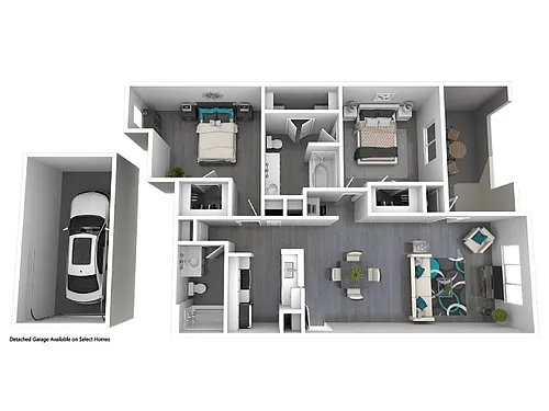 Floor plan Monroe