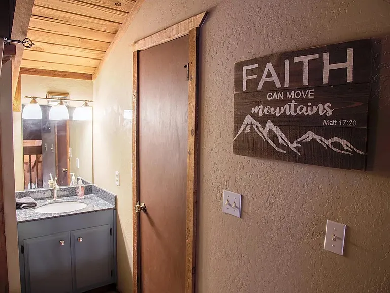 Loft bathroom and sink