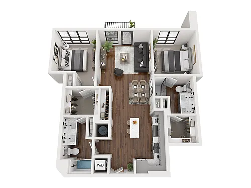 Floor plan B4