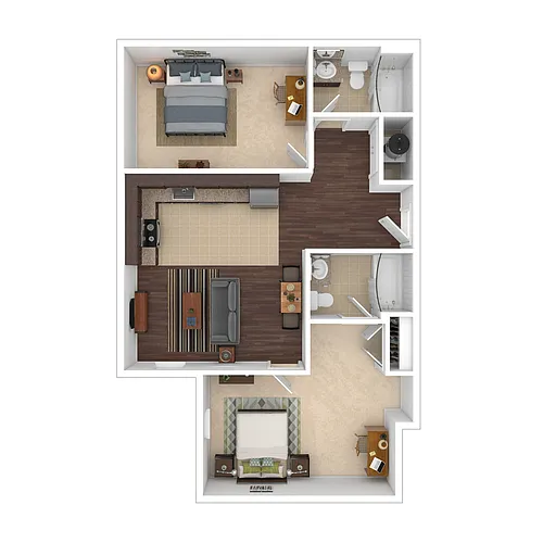 Floor plan Tiverton