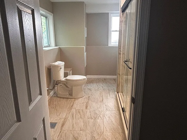 outside bathroom
