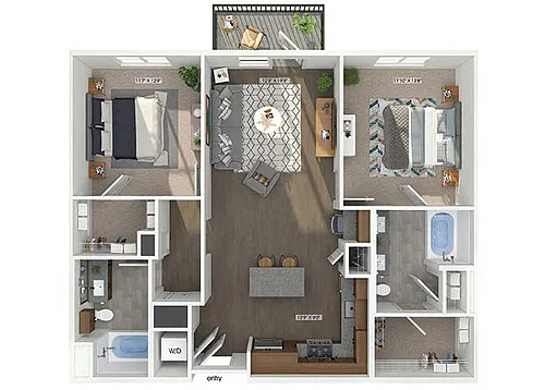 Floor plan B2