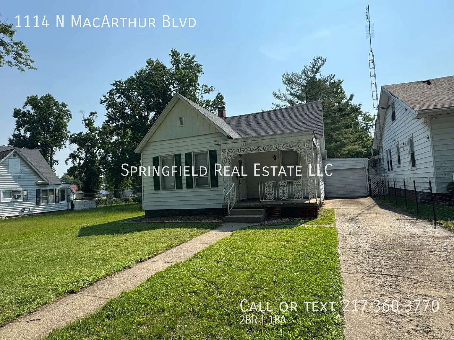 "Charming 2-Bed Home with Gleaming Hardwood Floors at 1114 N MacArthur Blvd, Springfield!" — Photo 1
