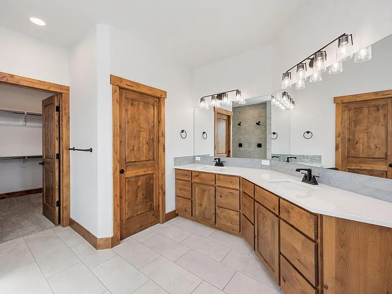 Bathroom in primary bedroom