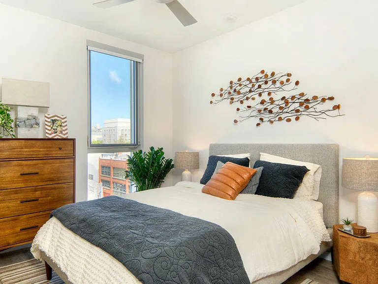 Bedroom with Hard Surface Flooring
