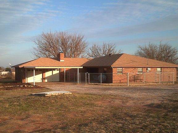 West side view of house