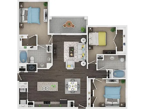 Floor plan D1