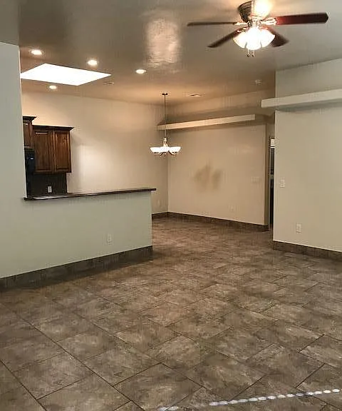 Kitchen to Living & Dining Areas