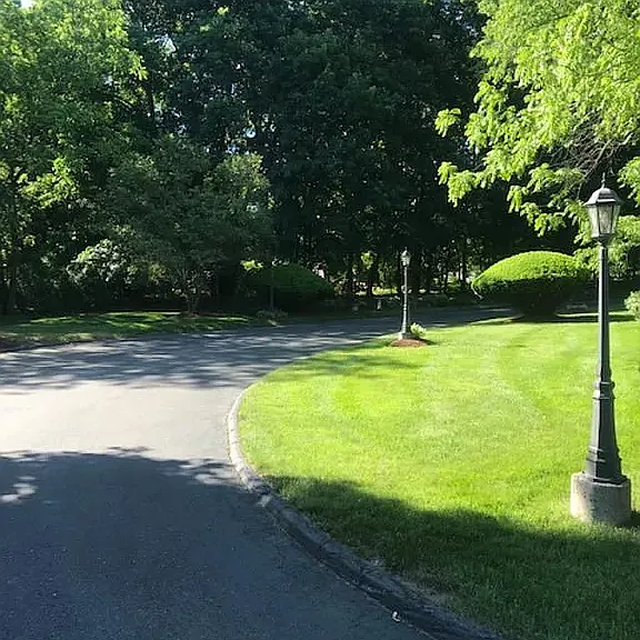 Entrance to complex