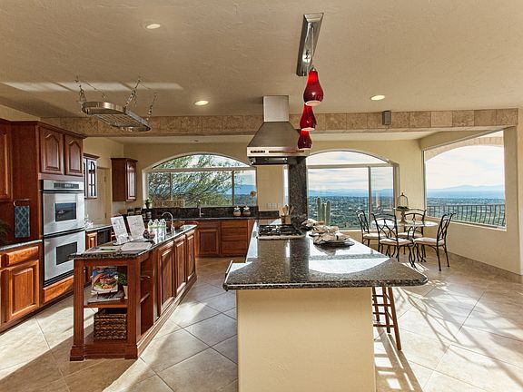 Kitchen with views galore.