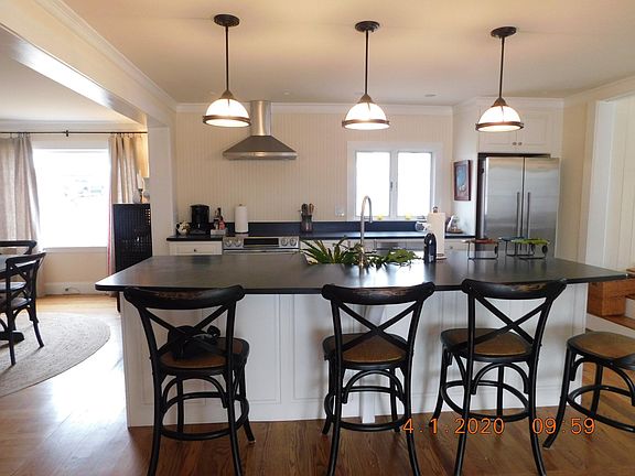 Kitchen counter with seating