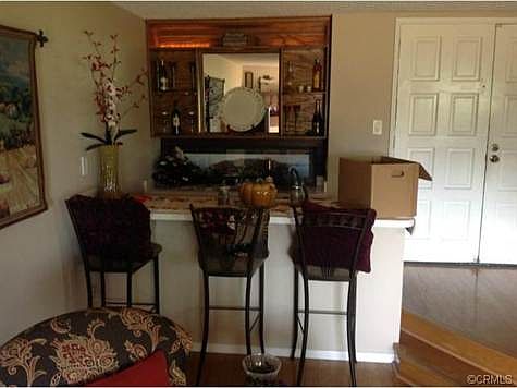 Bar sitting for relaxing enjoyment