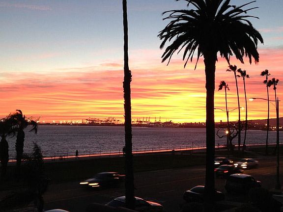 Enjoy gorgeous sunsets from this Ocean Blvd home (view from Master Bedroom)