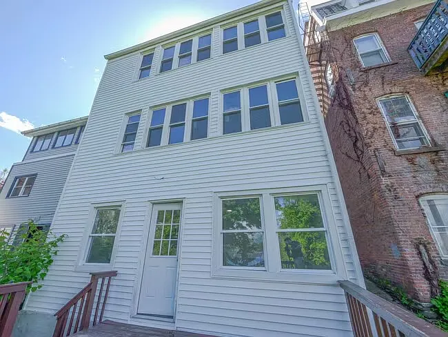 Rear of house