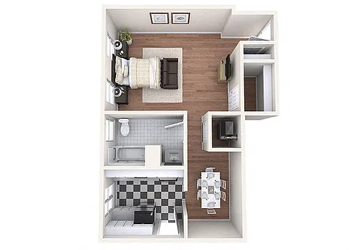 Floor plan A1b