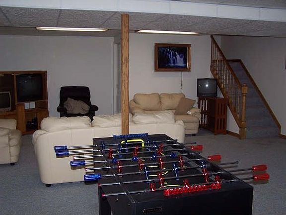 FINISHED BASEMENT WITH BEDTROOM AND BATH
