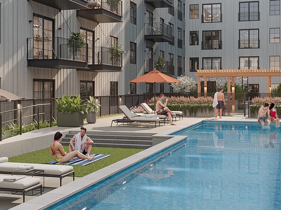 Swimming Pool Area Rendering