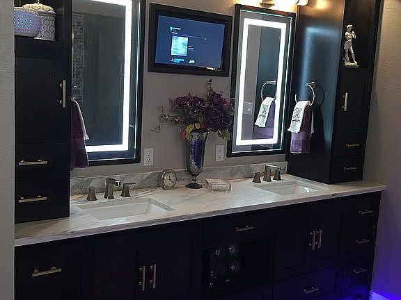 Custom vanity