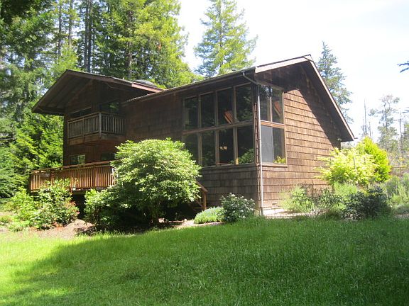 Rear view of home