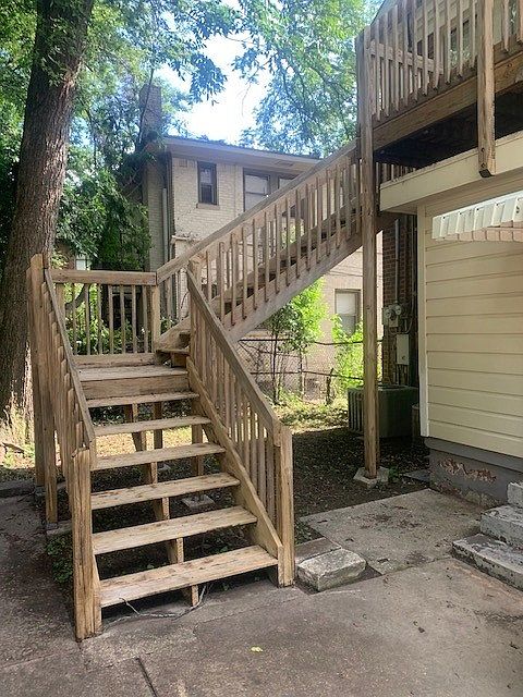 Stairs to unit