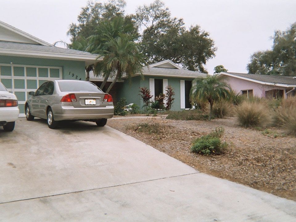 View from driveway