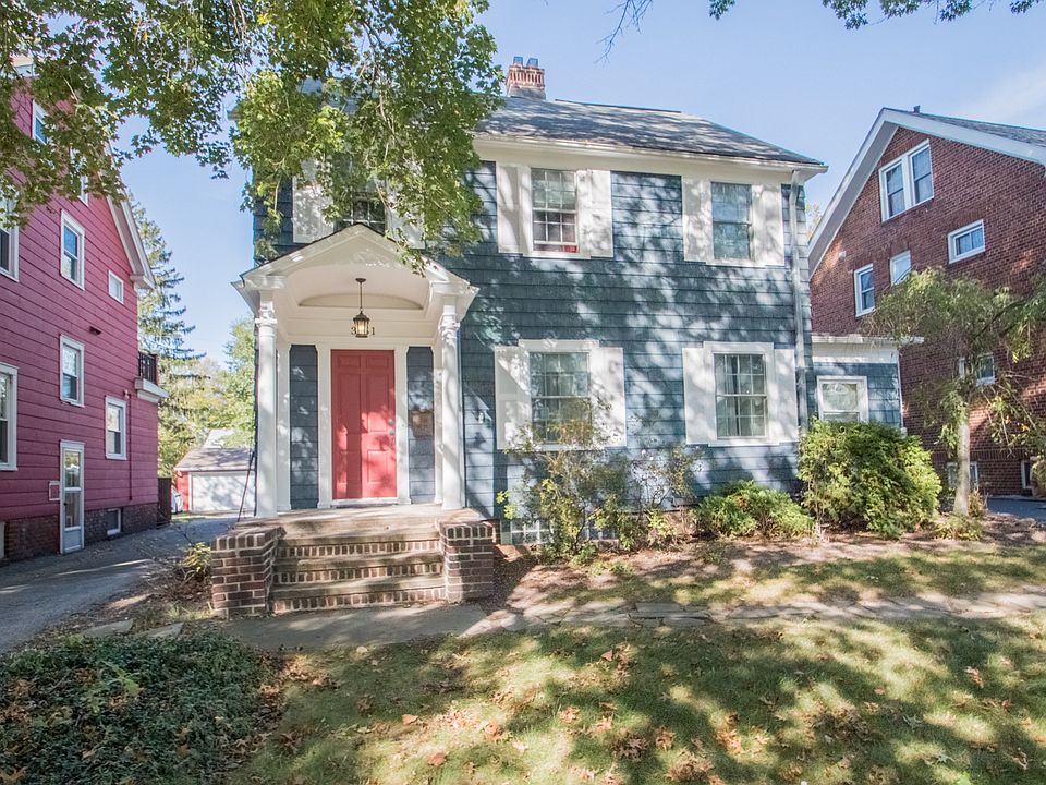 A friendly tree lined street