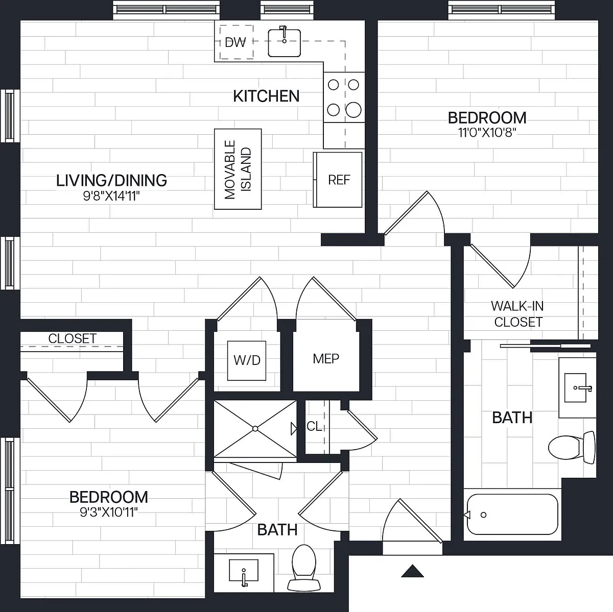 Floor plan B1