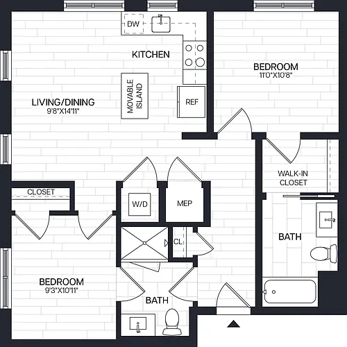 Floor plan B1