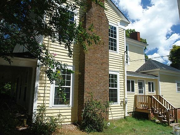 South side with new entry door