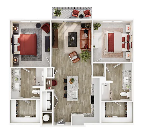Floor plan B1
