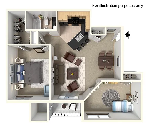 Floor plan Fairfax