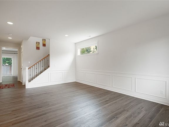 Gorgeous detailing throughout this like new home- view from the front door 