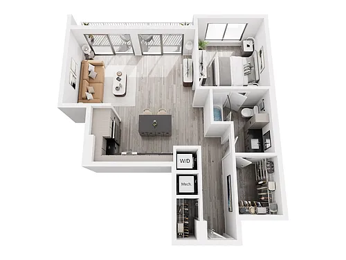 Floor plan A17 Renovated