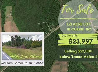 Malpass Corner Rd, Currie, NC 28435
