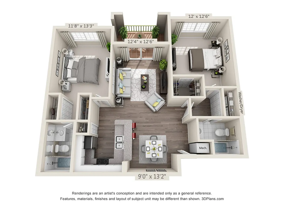Floor plan Dijon