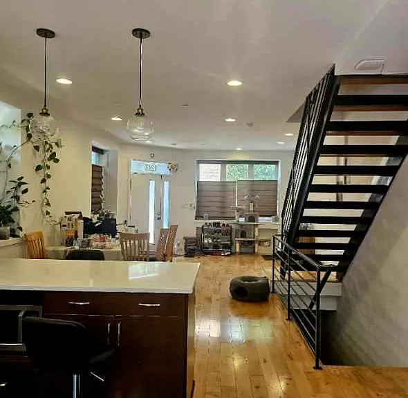 First floor facing front door