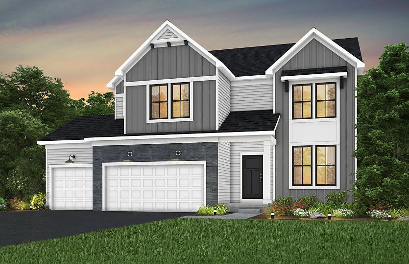 Farmhouse - FH203 with Masonry