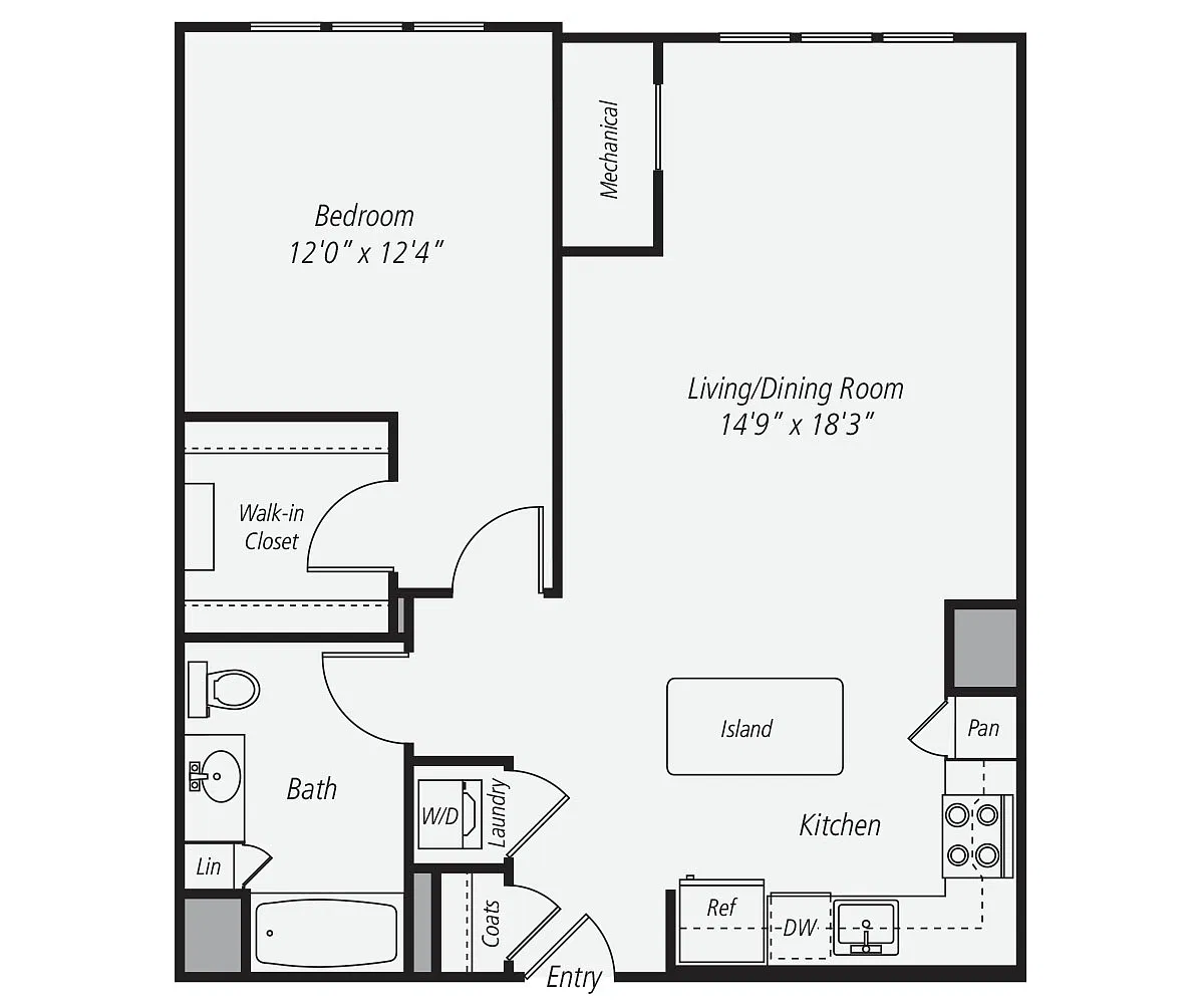 Floor plan A6-J-2321
