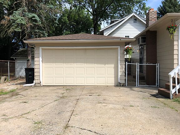 Two car garage with opener