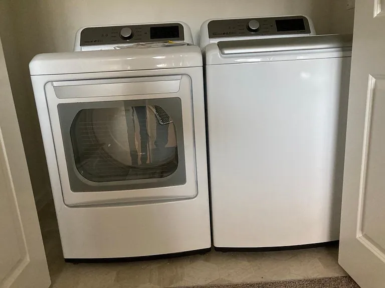 LG washer and dryer