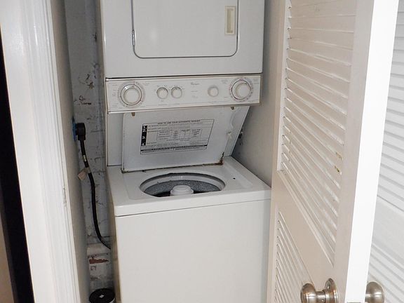 Laundry closet