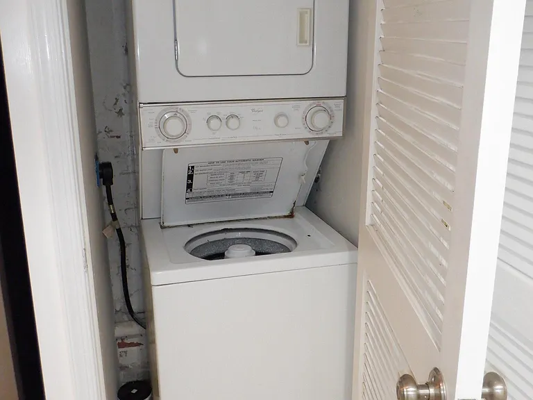 Laundry closet